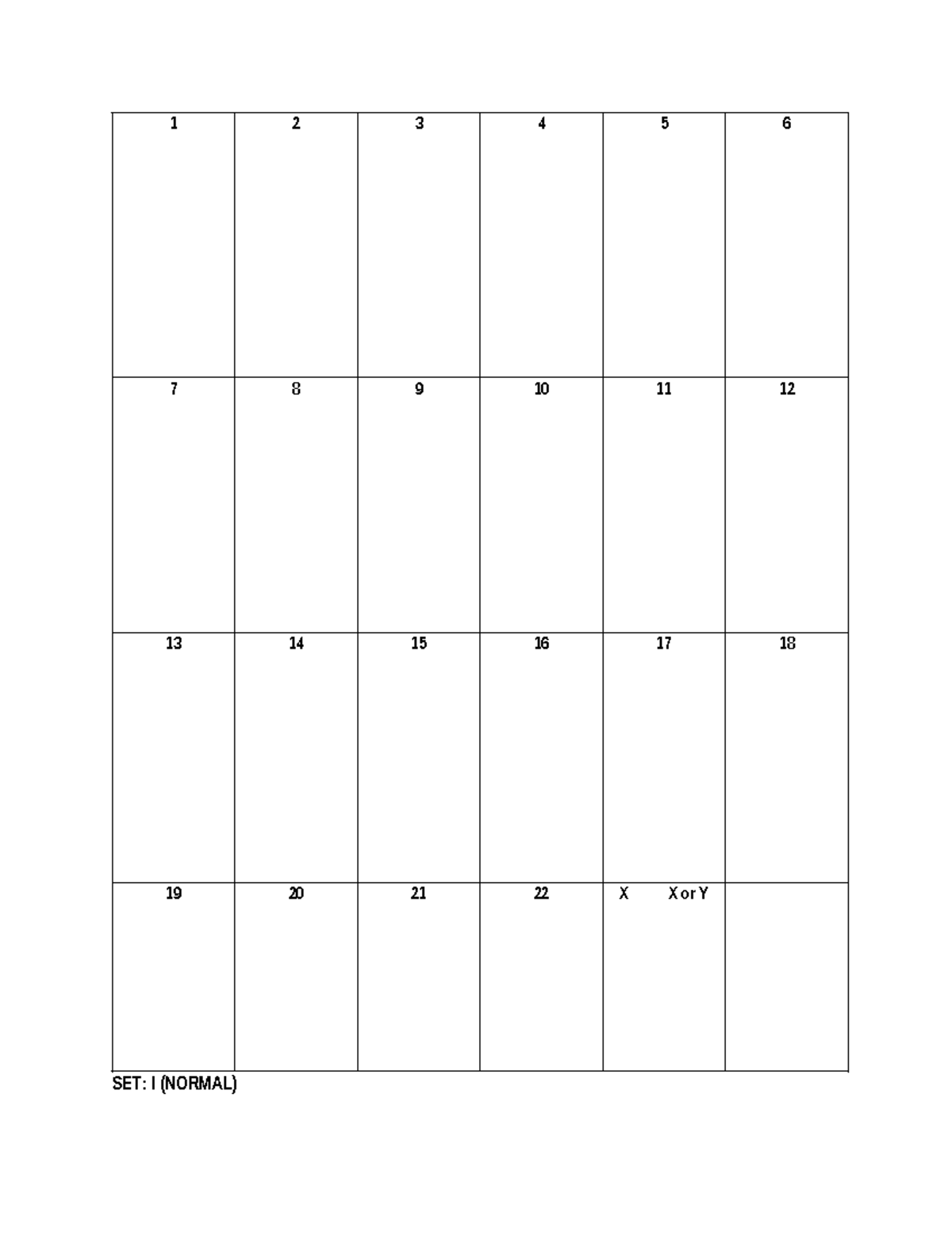 Set I(normal) - set chromosome - Cell Biology - 1 2 3 4 5 6 7 8 9 10 11 ...