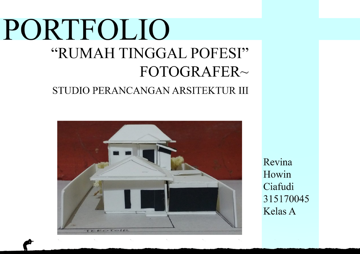 Studio Perancangan Arsitektur 3 Rumah Tinggal Profesi Photografer ...