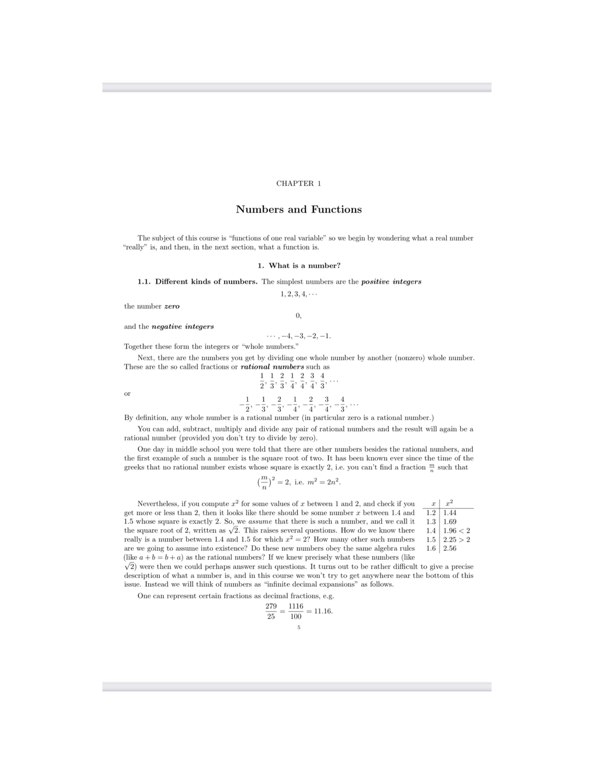 Calculus Chapter 1 - Study Material - Bsc Maths - Studocu