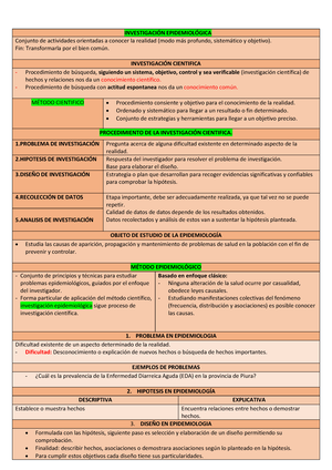 Epidemiología Tarea 9 TM 2023 - San Marcos - EJERCICIO NO 9 CURVA ...