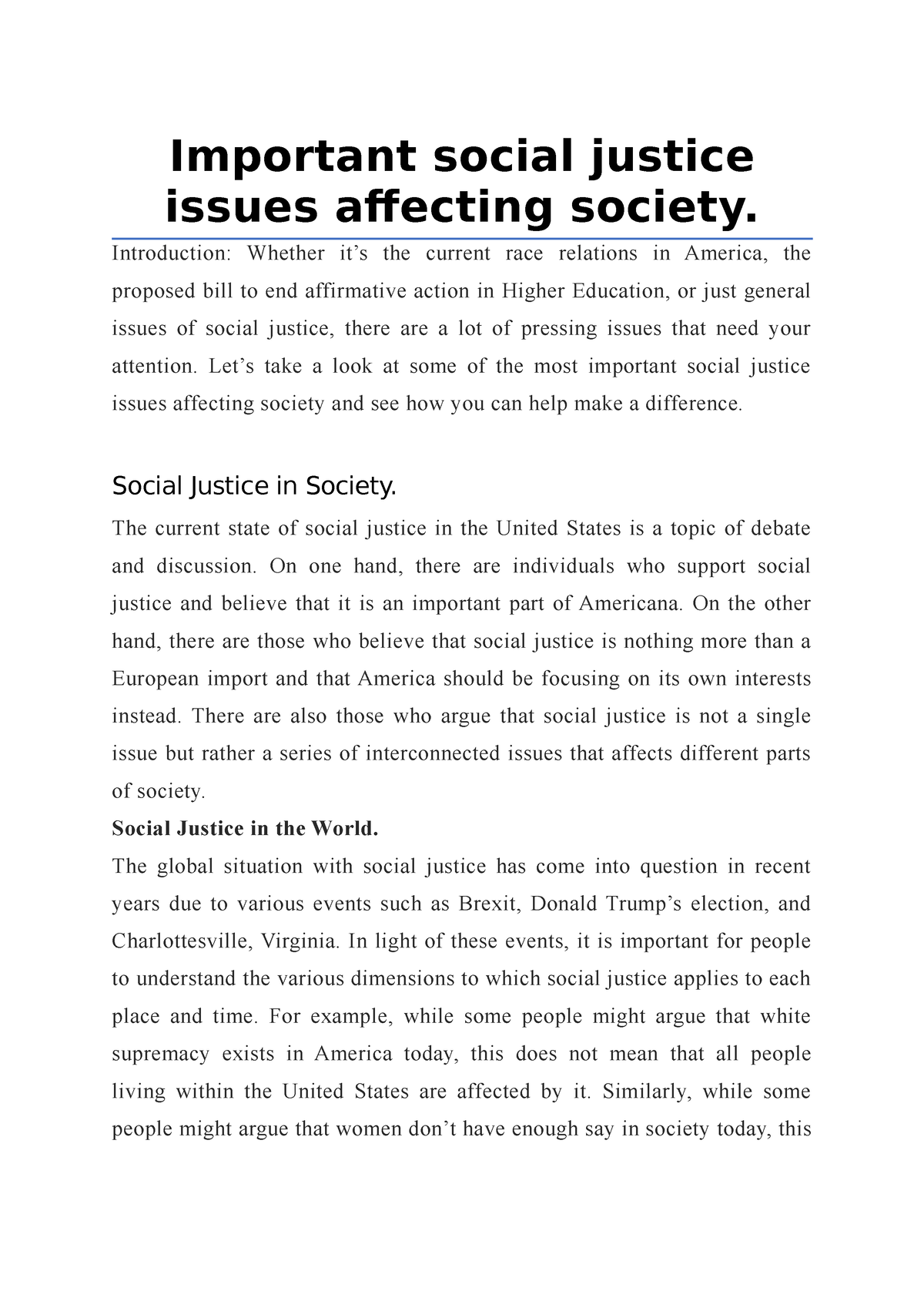 research paper topics about social justice