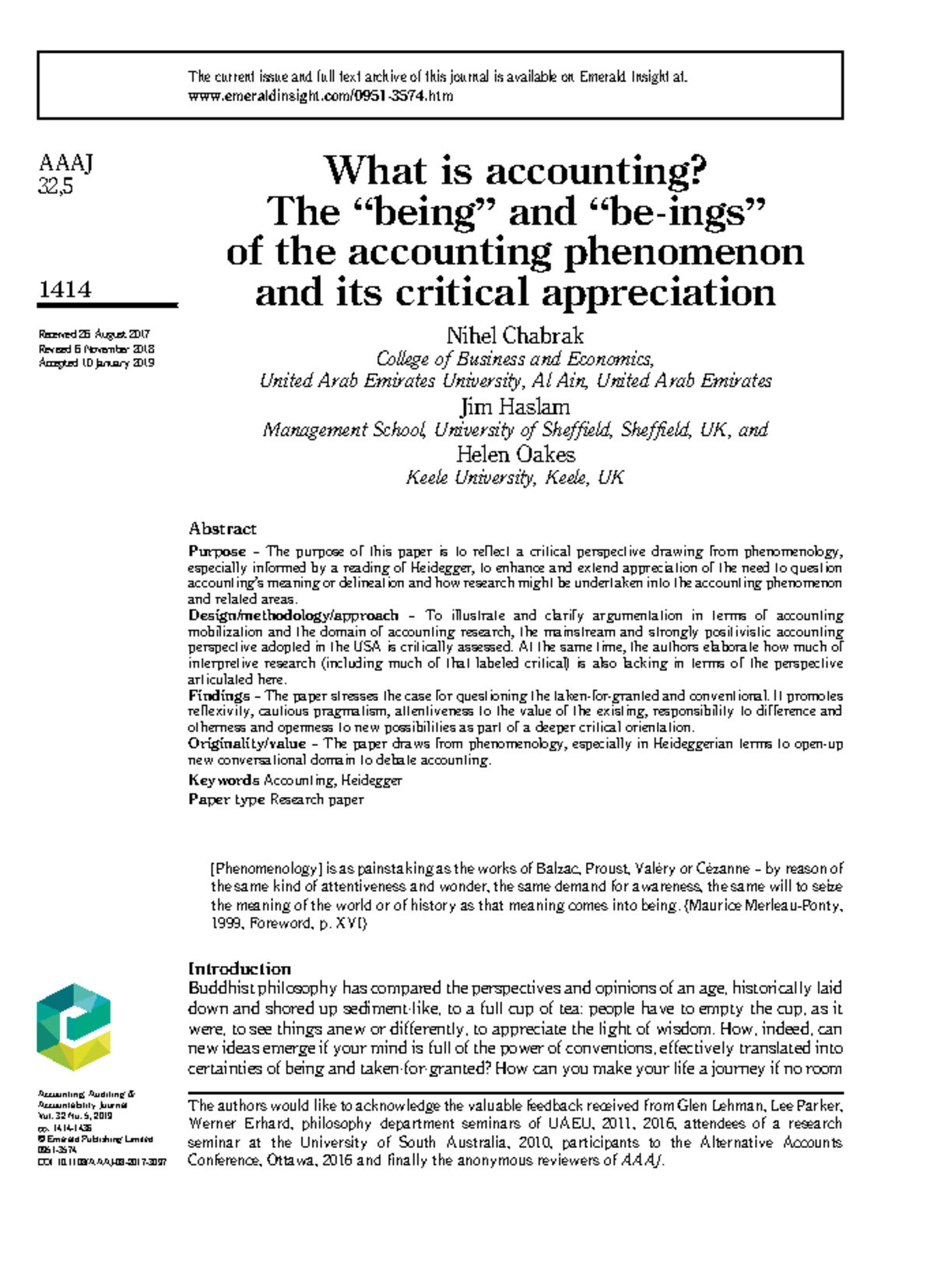 What Is Accounting The being And be ings Of The Accounting