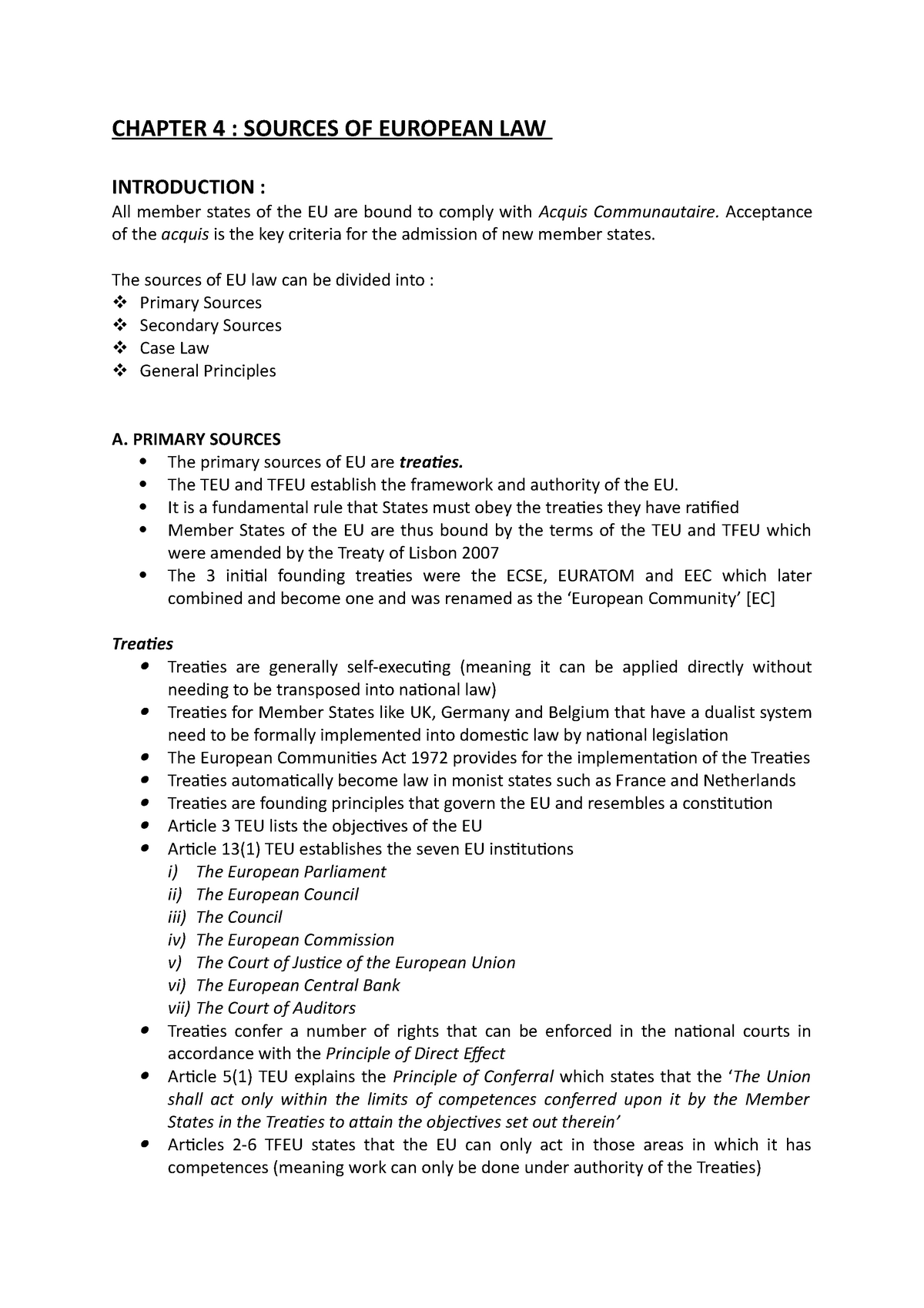 chapter-4-sources-of-law-notes-chapter-4-sources-of-european-law-introduction-all-member