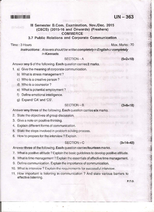 Public Relations - UNIT 1 THE PRESS Structure 1 1 Objectives I 1 ...