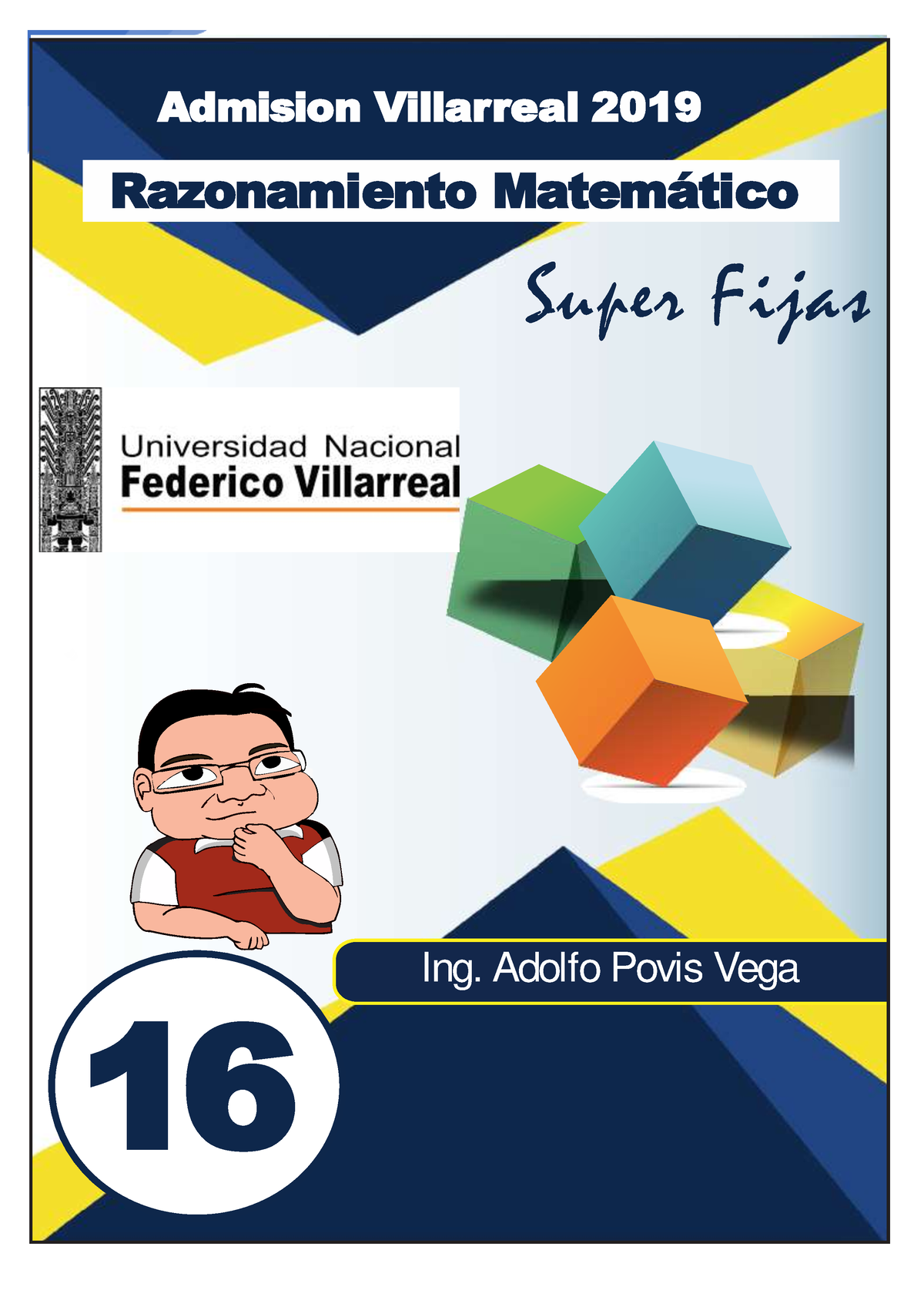 Boletin Fijas Rm Villa Admision Villarreal 2019 Razonamiento Matemático 16 Ing Adolfo Povis 2436