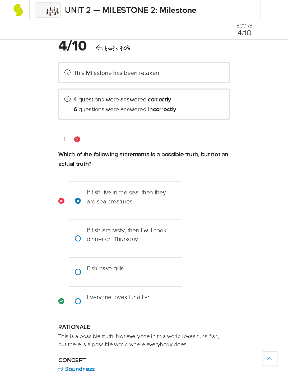 critical thinking milestone 2