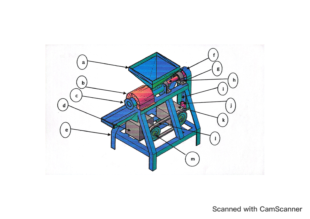 Gambar Rancangan Jelas - Engineering Drawings - F A G H B I C D J K E I ...