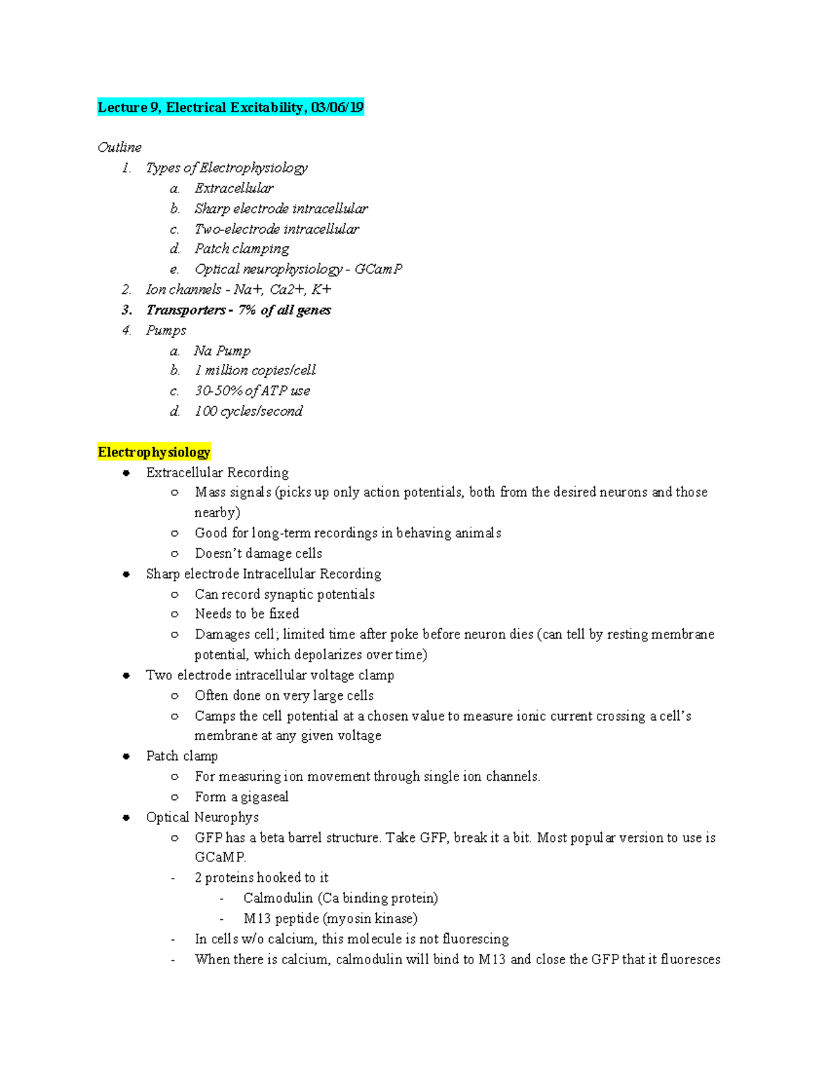 7.65 Lecture Notes L9 - Stu Docu (dragged) - /HFWXUH (OHFWULFDO ...