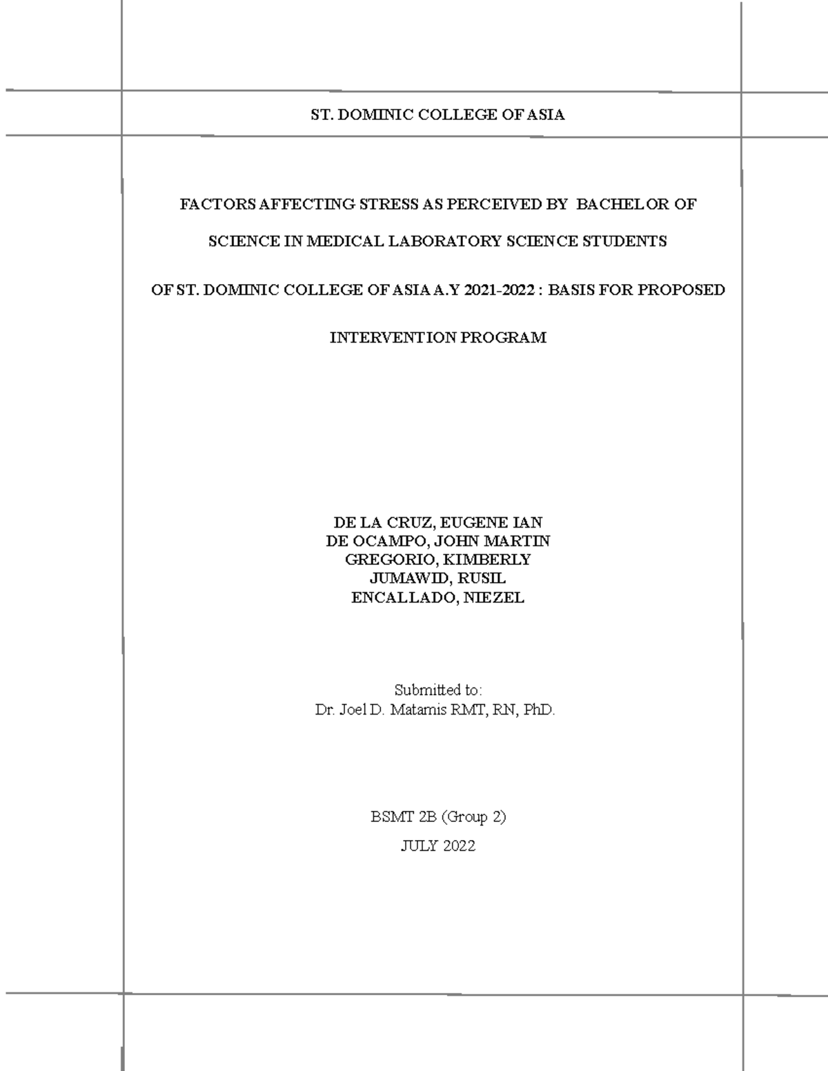 Baby research Chapter 1 3 Revise FACTORS AFFECTING STRESS AS
