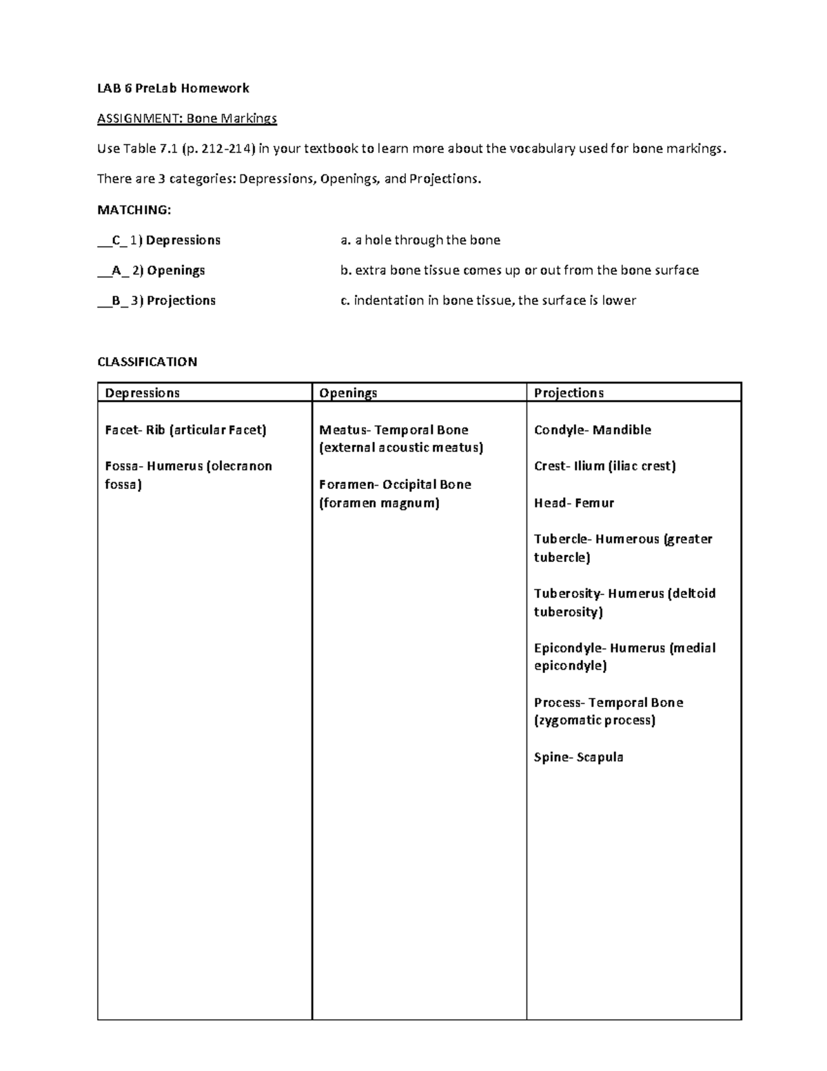 Lab 6 Pre Lab HW - Labeling activity - LAB 6 PreLab Homework ASSIGNMENT ...