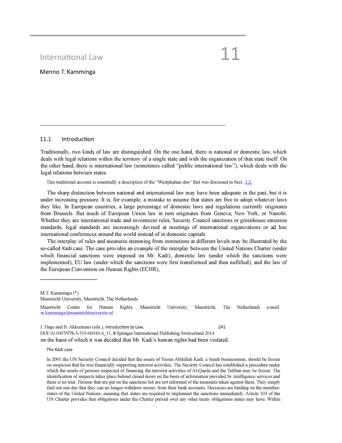 international-law-kamminga-11-introduction-traditionally-two-kinds