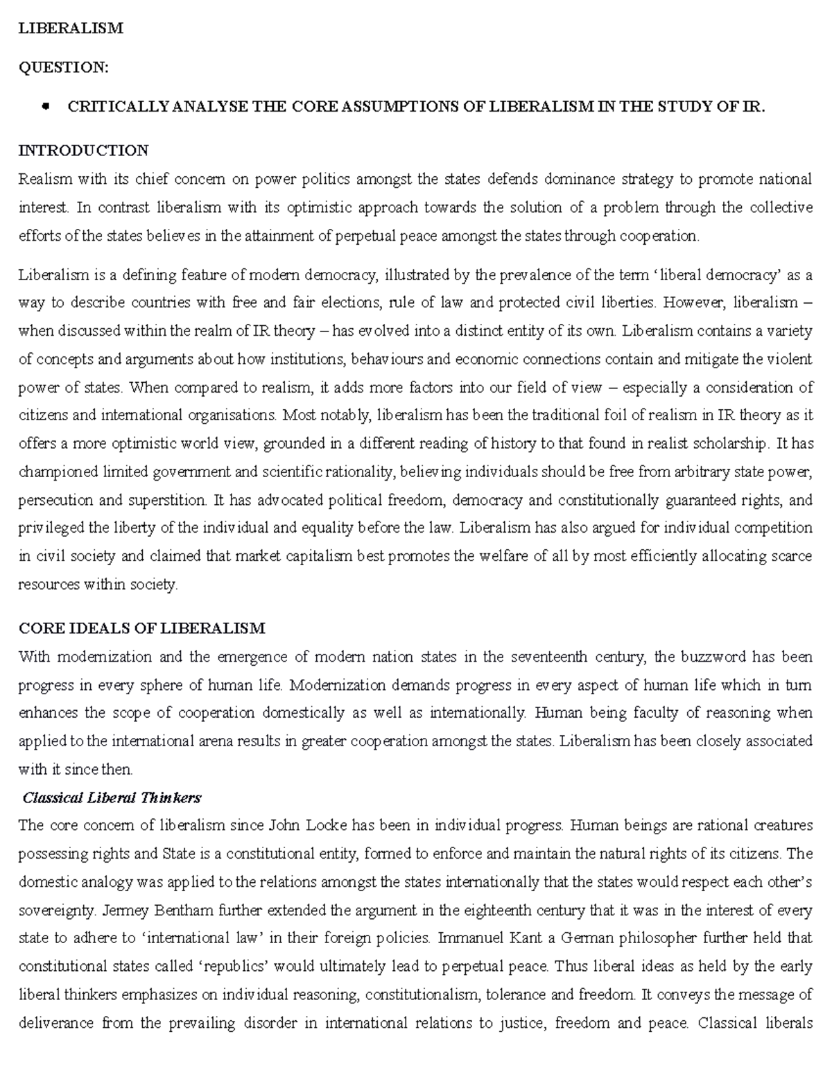 core-assumptions-liberalism-b-a-hons-political-science-delhi