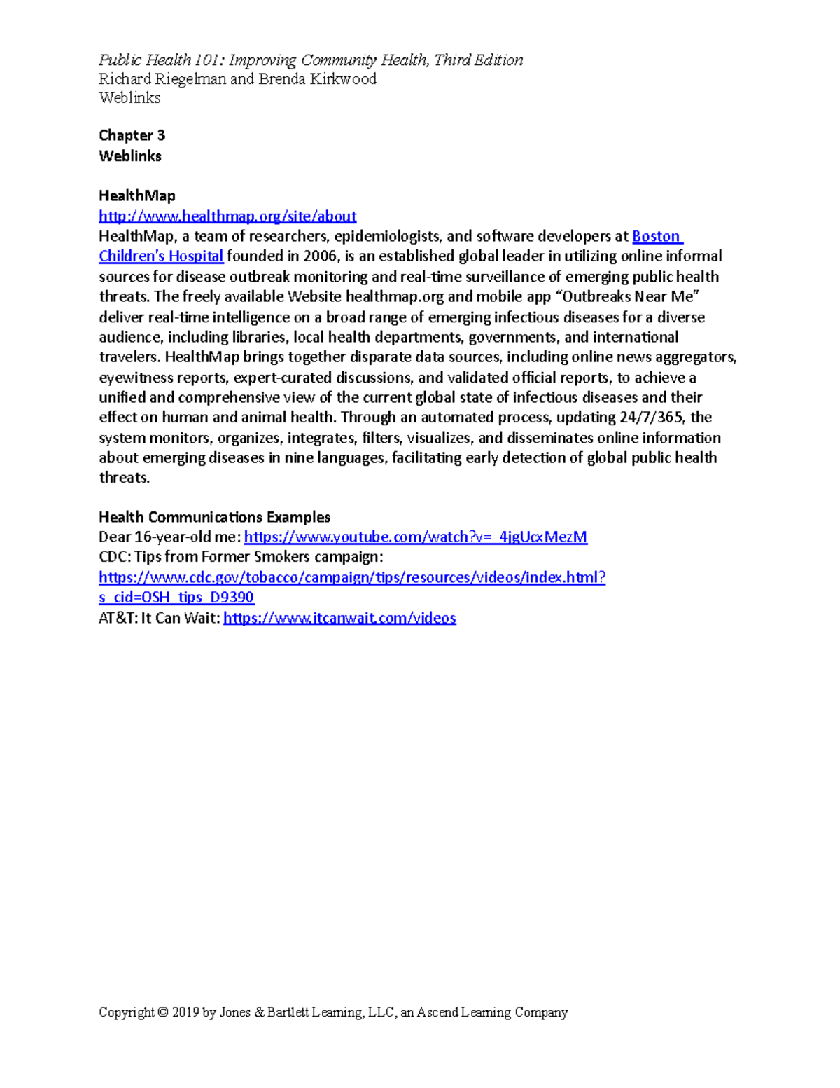 9781284118476 WLNK CH03 Public Health 101 Improving Community Health