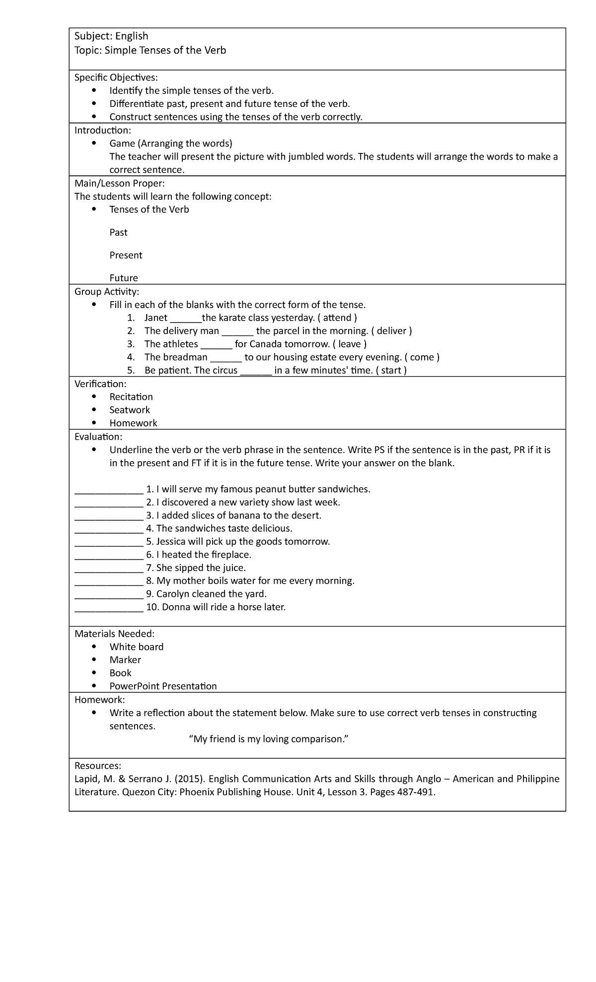 simple-tenses-of-the-verb-subject-english-topic-simple-tenses-of