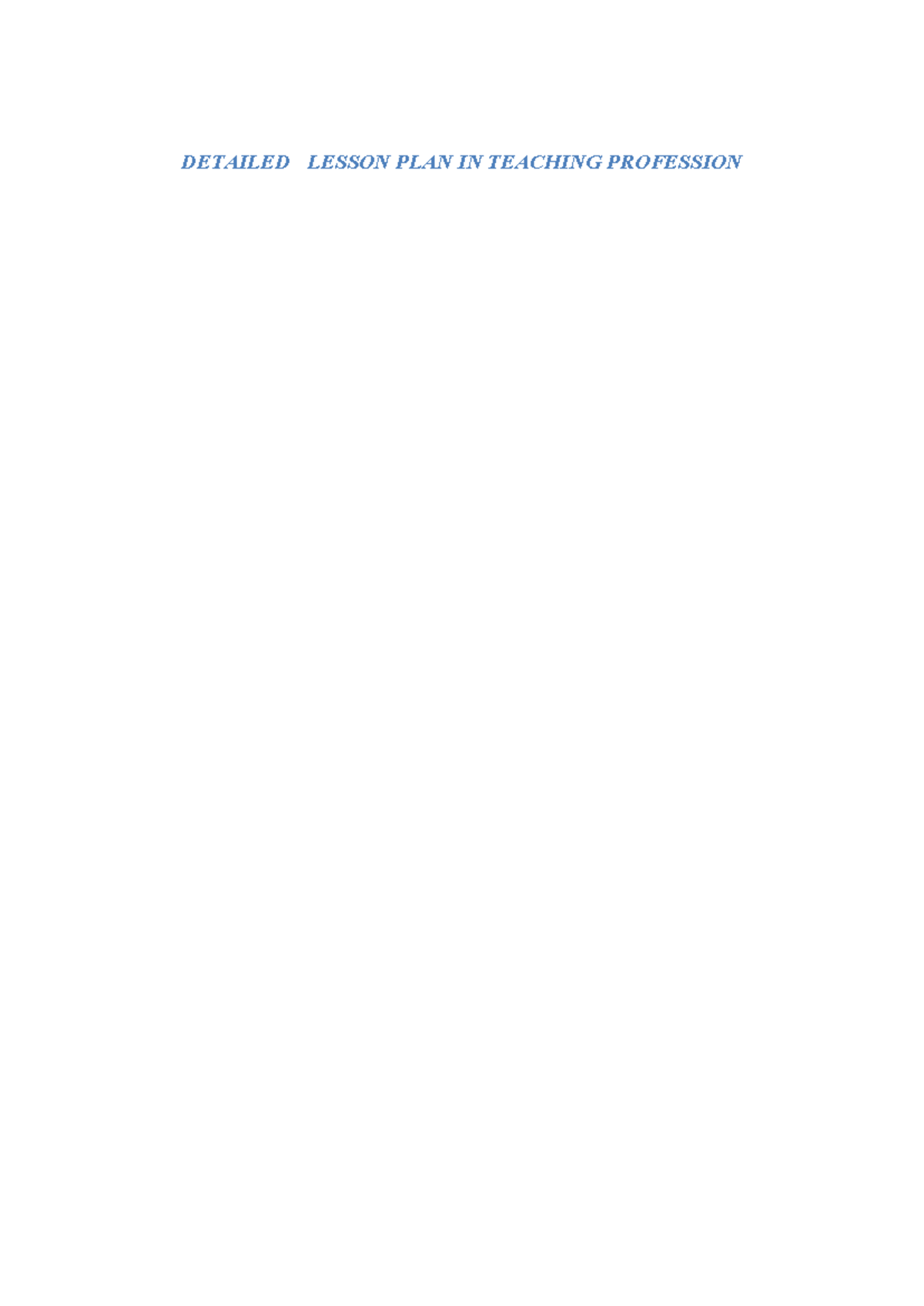 Ap..sheildon.docx teaching profession - DETAILED LESSON PLAN IN ...