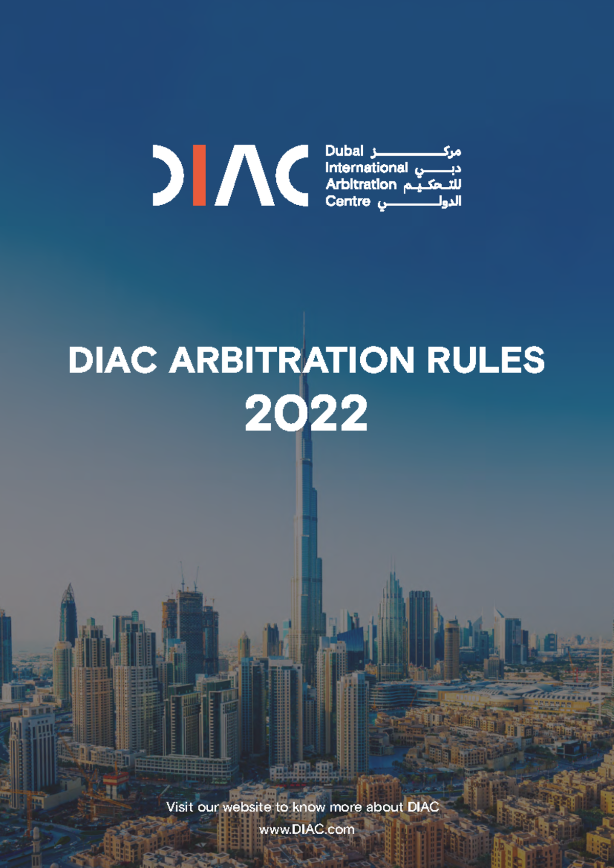DIAC-Arbitration-Rules-2022 EN - DIAC ARBITRATION RULES 2022 Visit our ...