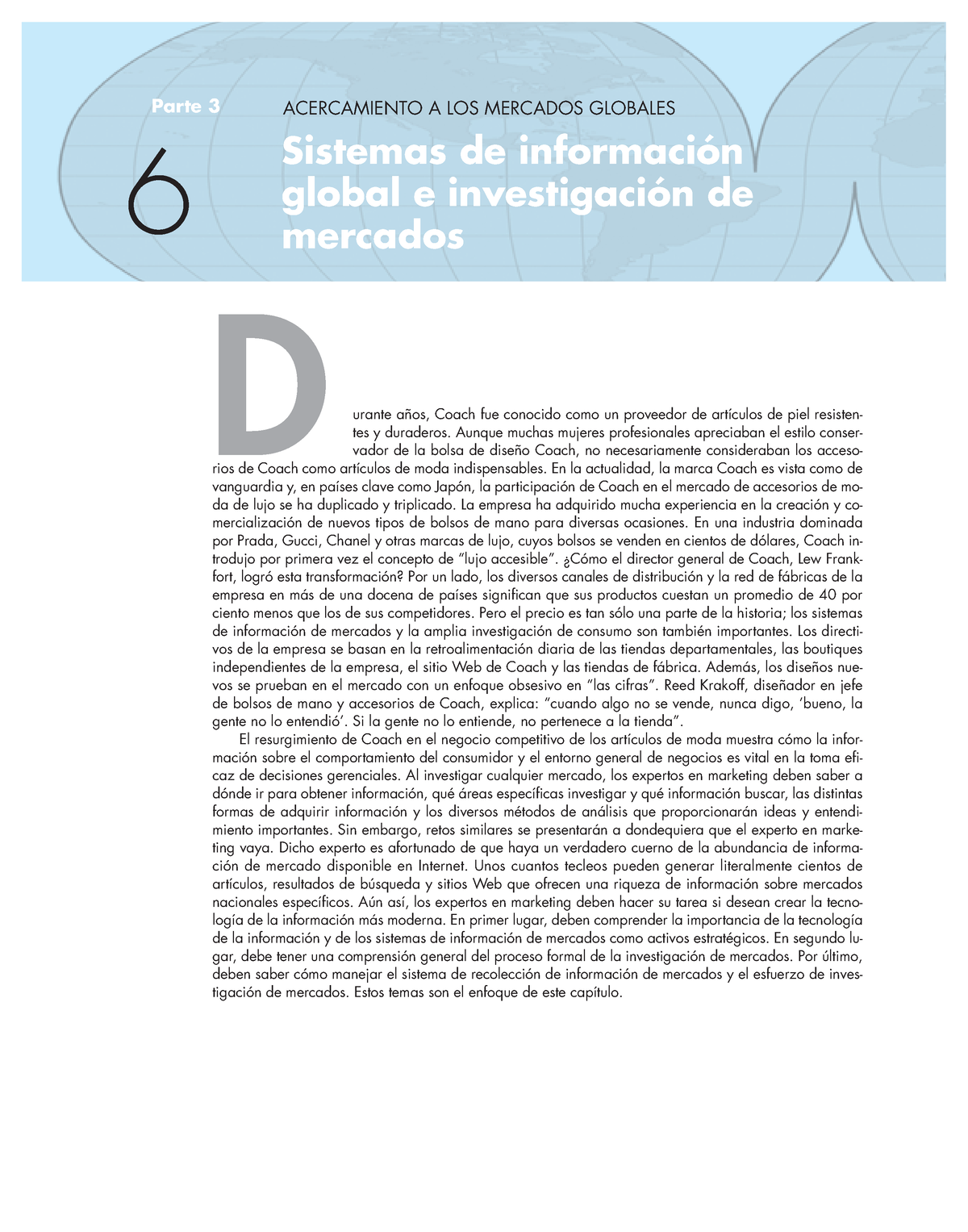 Libro De Keegan Capitulo 6 - Marketing Global - UADE - Studocu