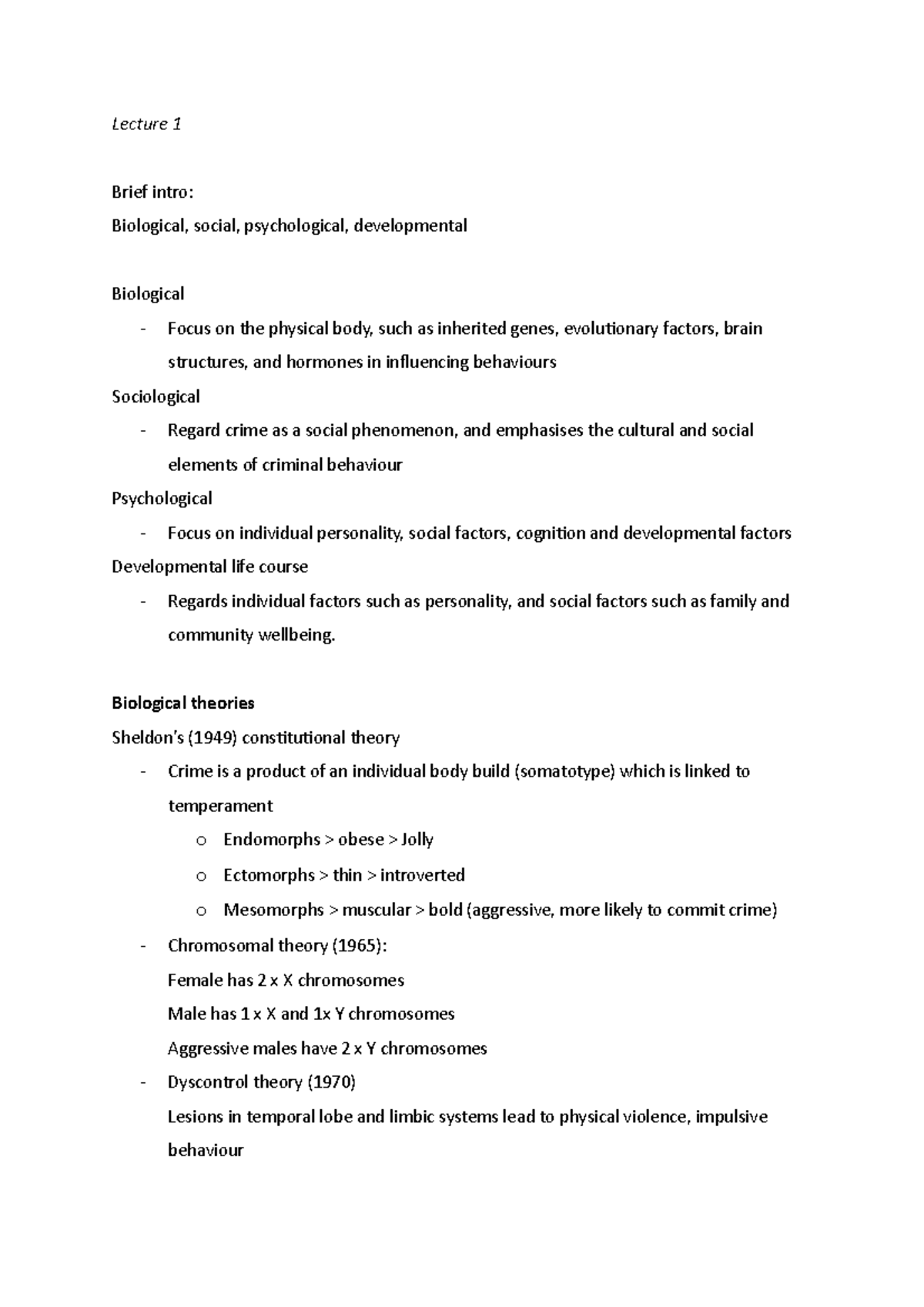 Lecture 1 - Forensic Psych - JSB174 - QUT - Studocu