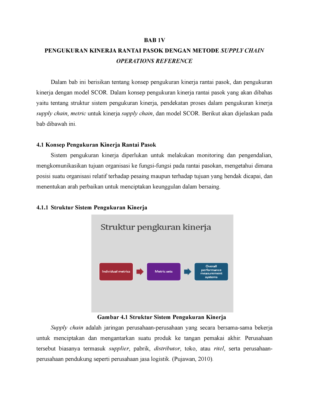 Pengukuran Kinerja Rantai Pasok Dengan Metode Supply Chain Operations Reference Bab 1v 9649