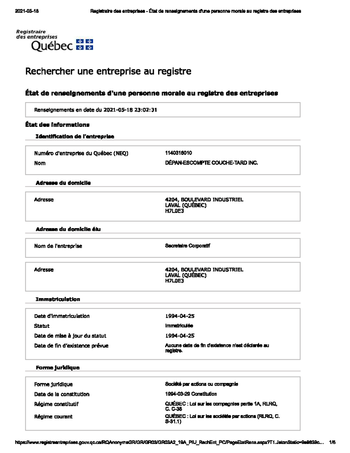 Dépan CoucheTARD INC Studocu