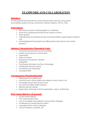 Concept Analysis Perfusion - CA: PERFUSION Definition:Perfusion – the ...