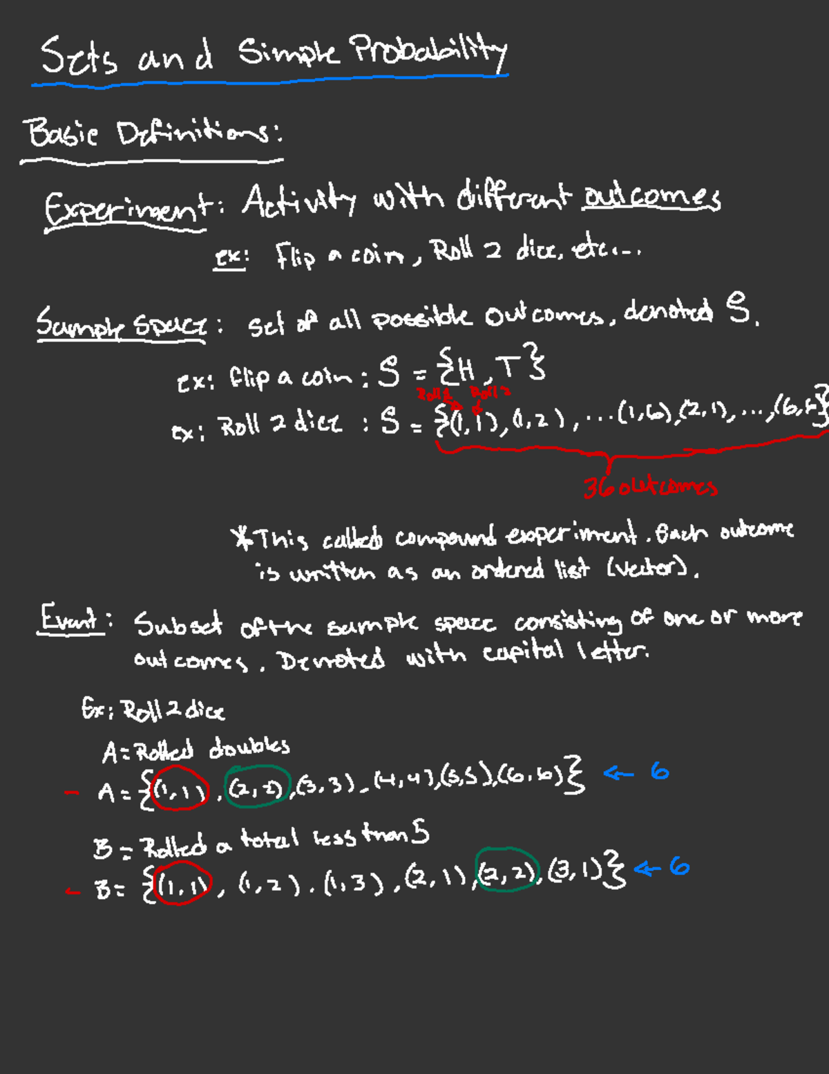 Stats - Math - Setsandsimpheprobability-Bas: €p¥f: Activity With ...