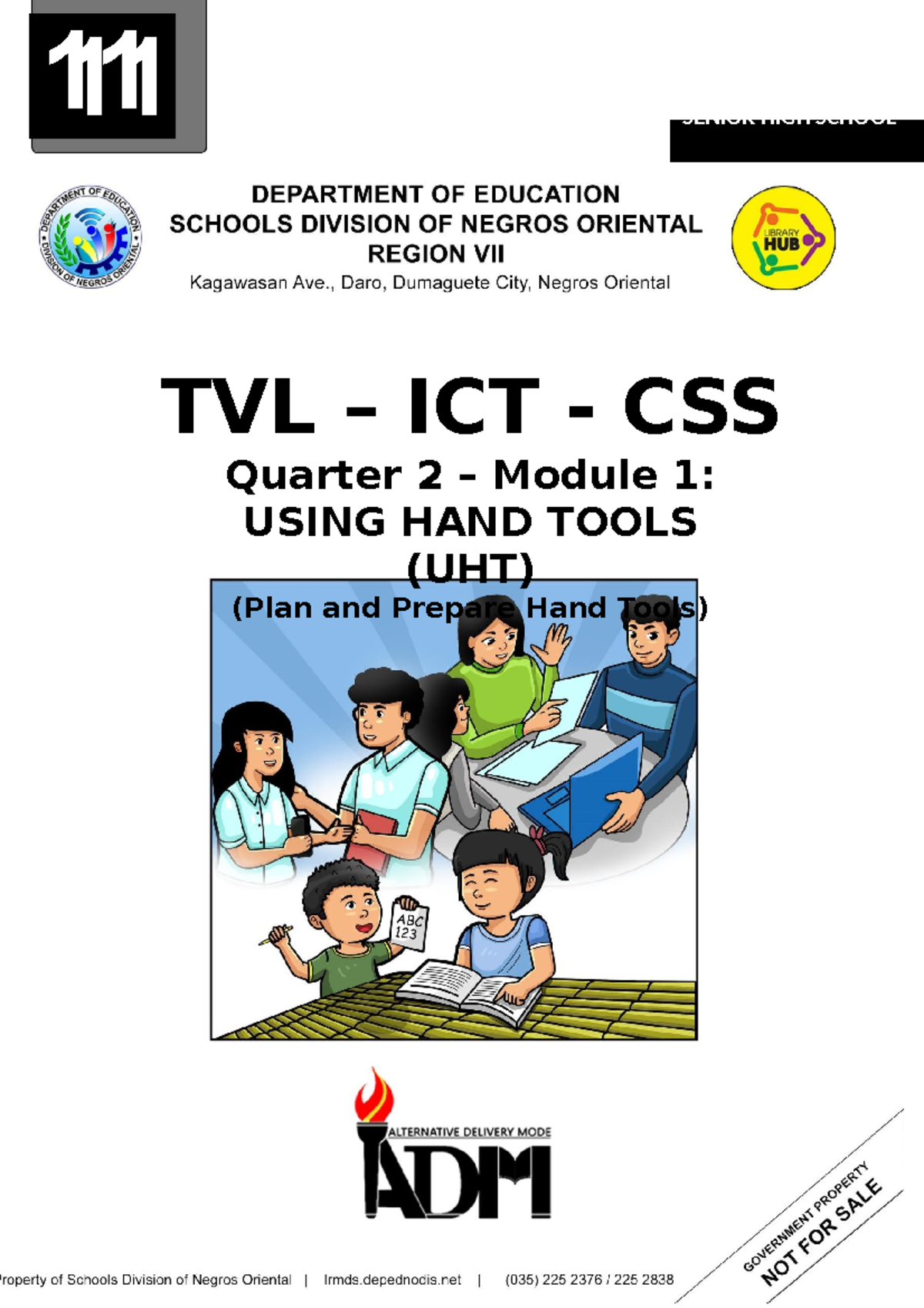 TVL-ICT-CSS-11-Q2 Module 1-Using-Hand-Tools-Final-converted - 11 SENIOR ...