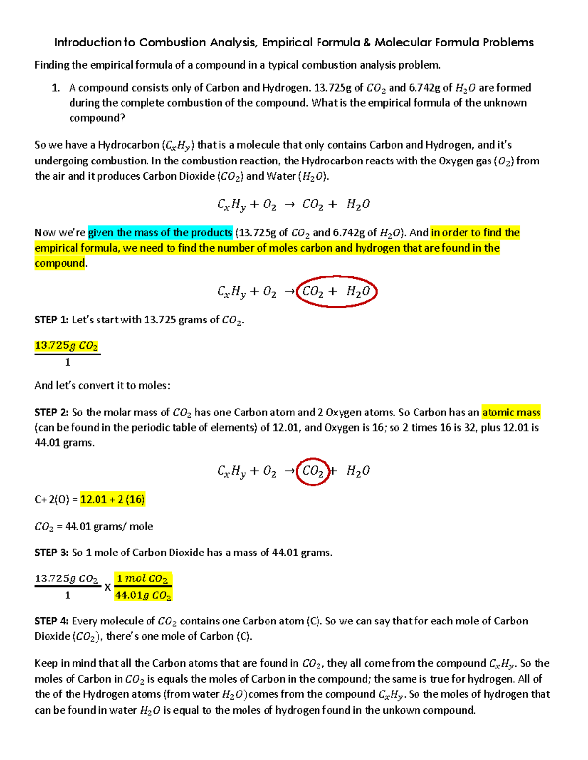 Combustion Reaction - Lecture Notes 1-7 - Introduction To Combustion ...