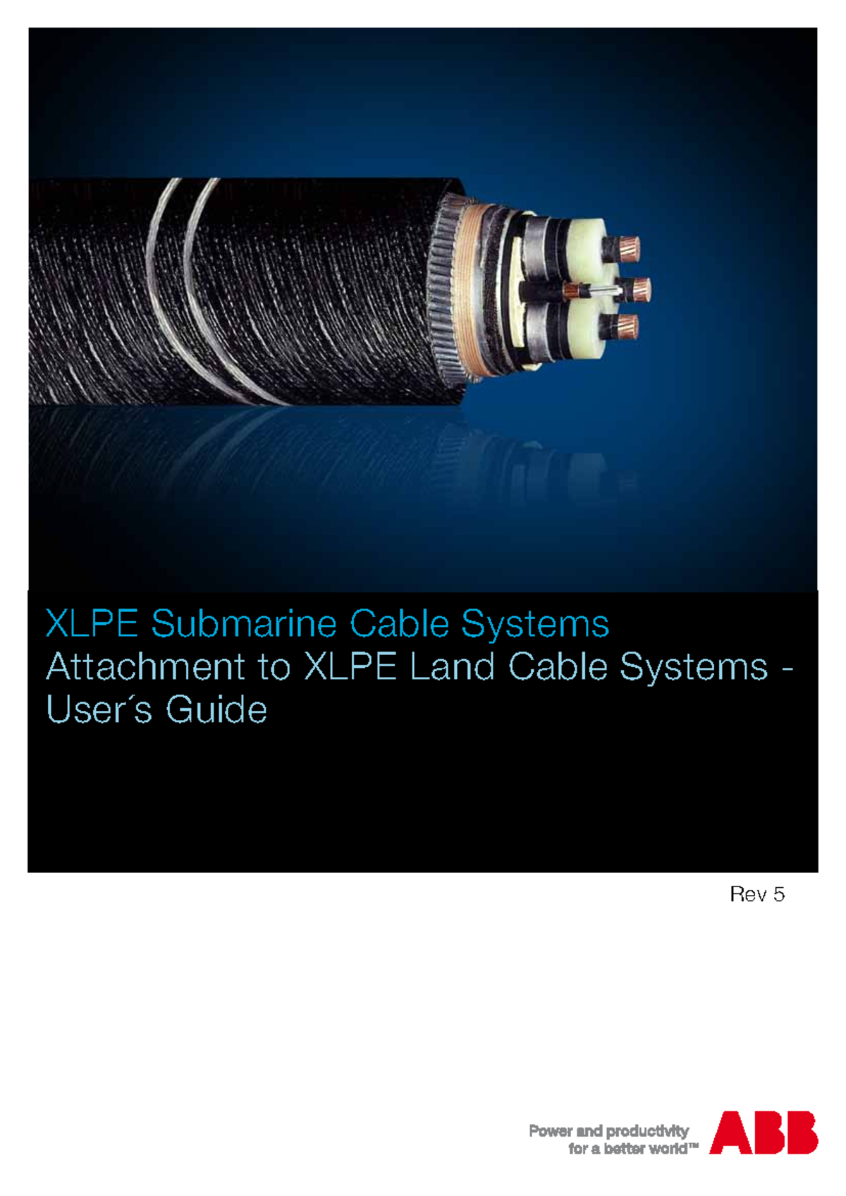 Xlpe submarine cable systems 2gm5007 - XLPE Submarine Cable Systems ...