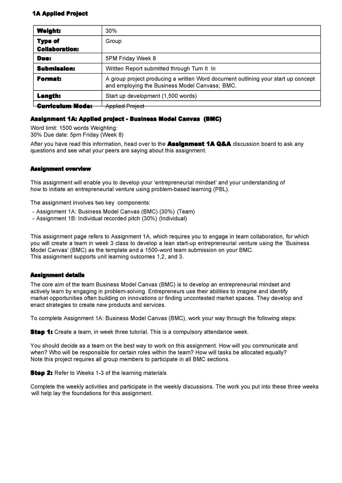 1A And B Applied Project - Tagged-trang-1 - 1A Applied Project ...