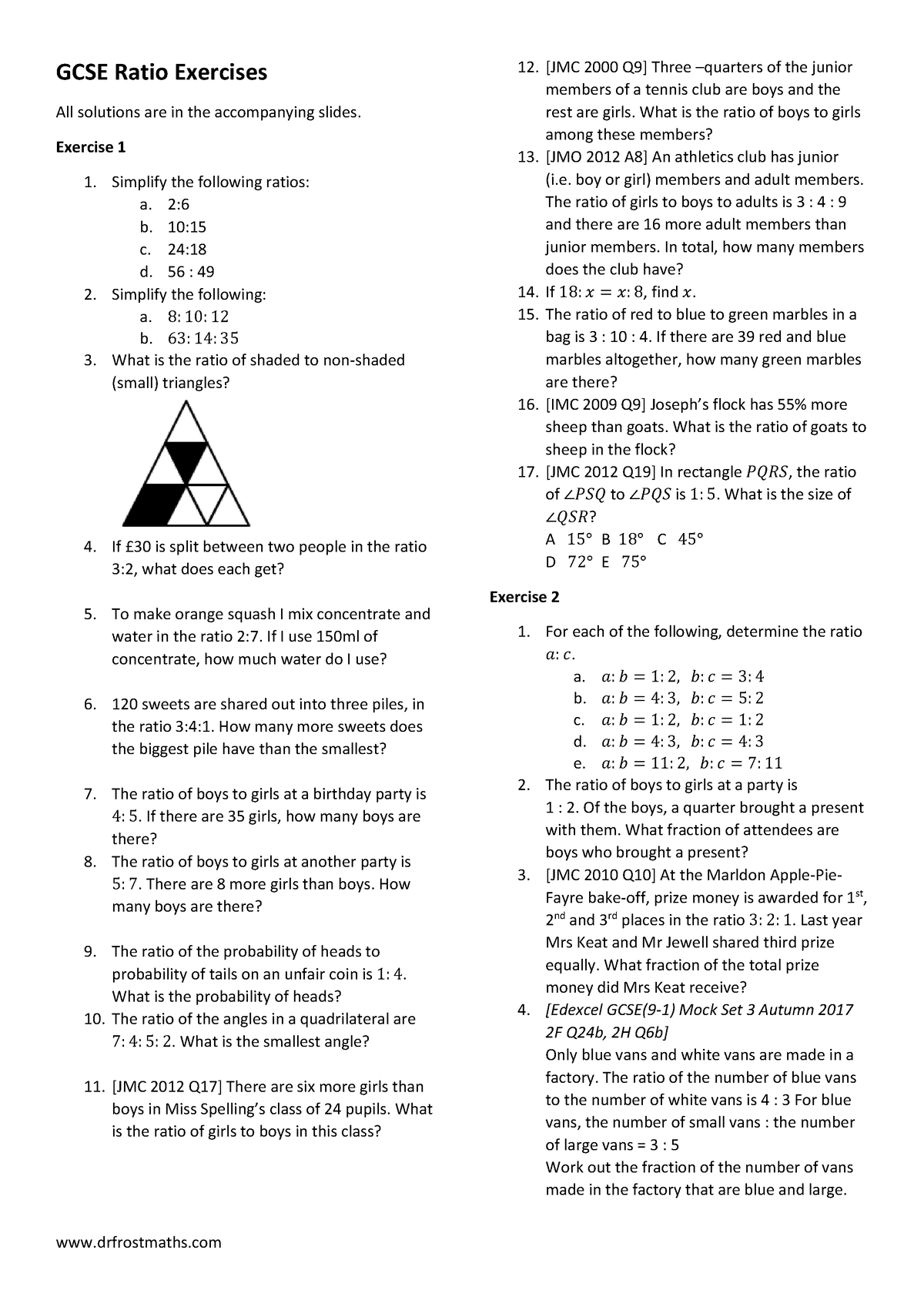 gcse-ratio-exercises-practice-questions-drfrostmaths-gcse-ratio