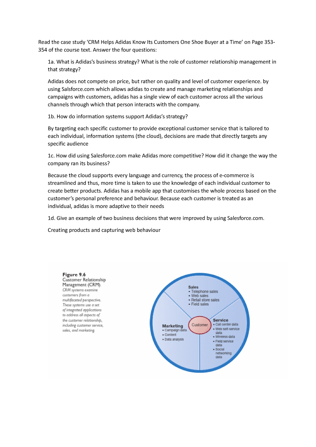 adidas crm case study