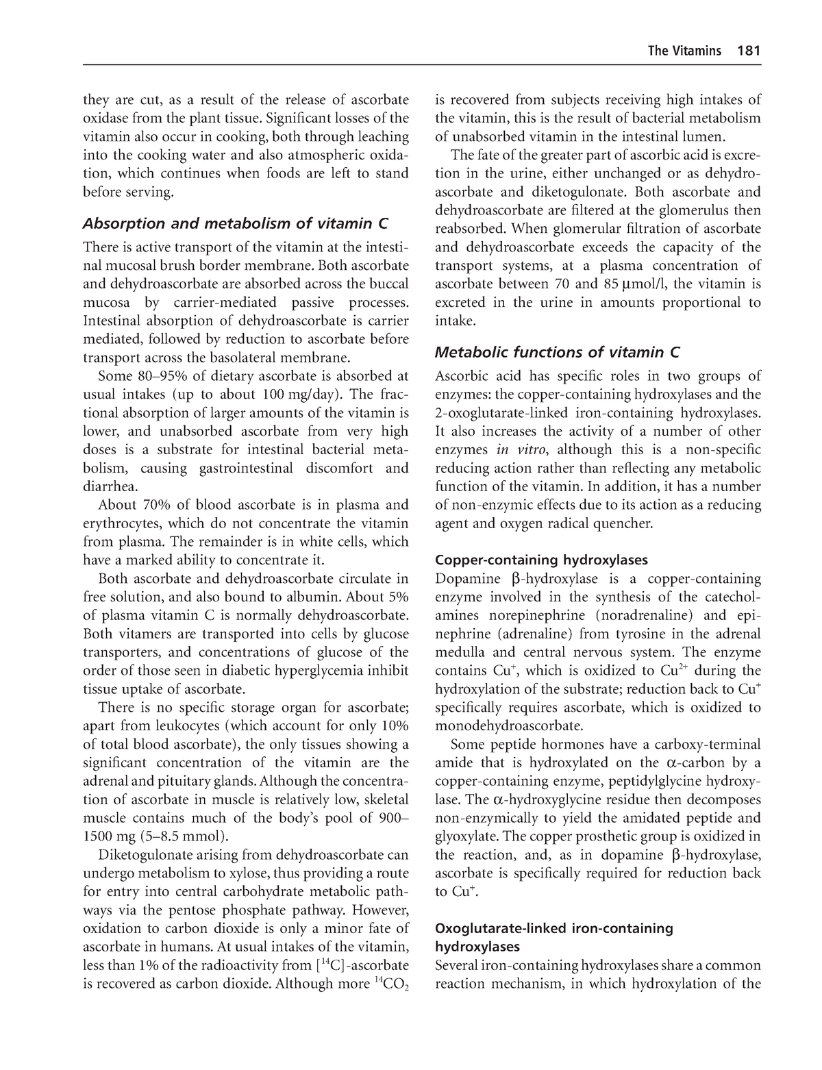 Introduction To Human Nutrition - 19 - The Vitamins 181 They Are Cut ...