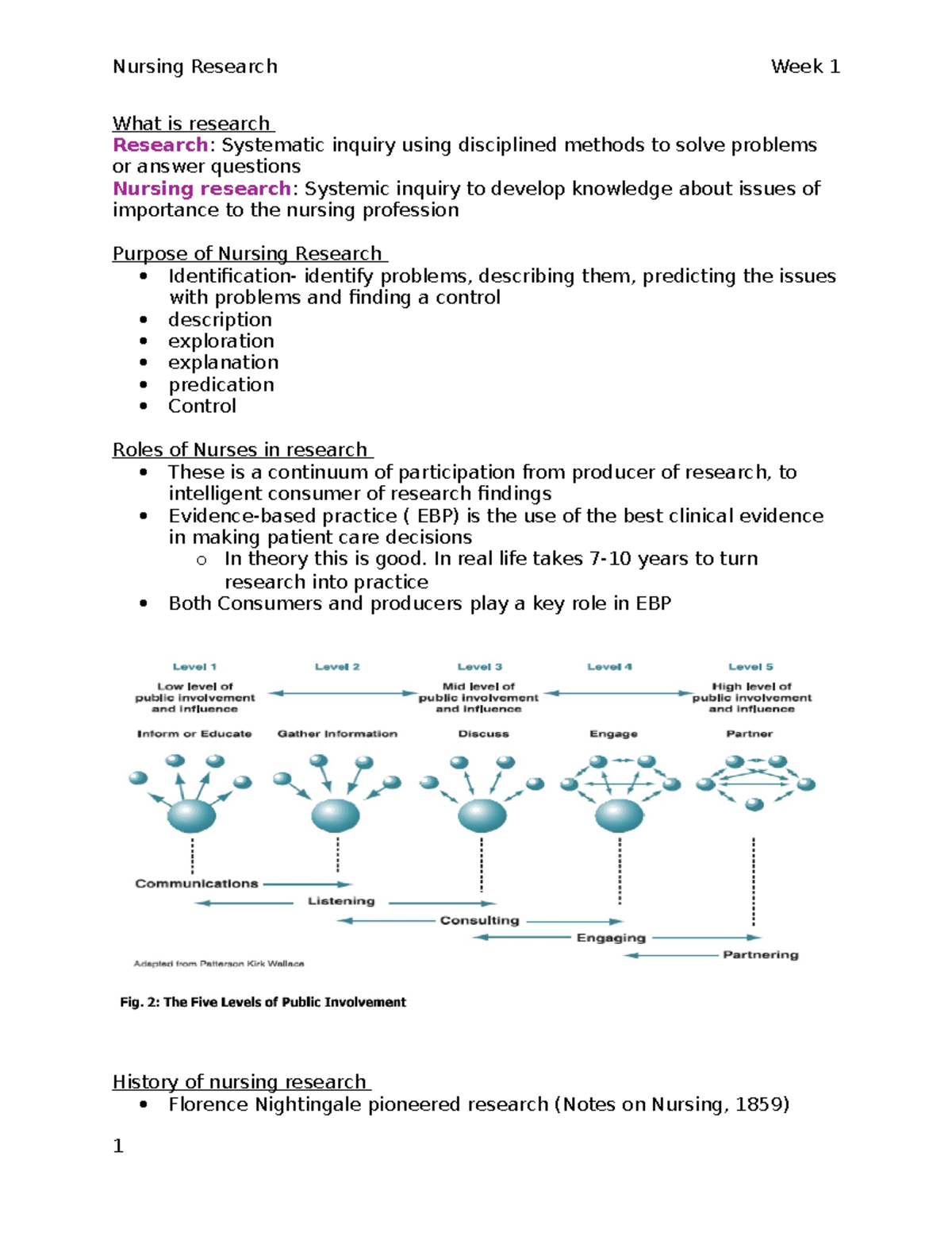 WK 1- What is research - Lecture and slide notes - What is research ...