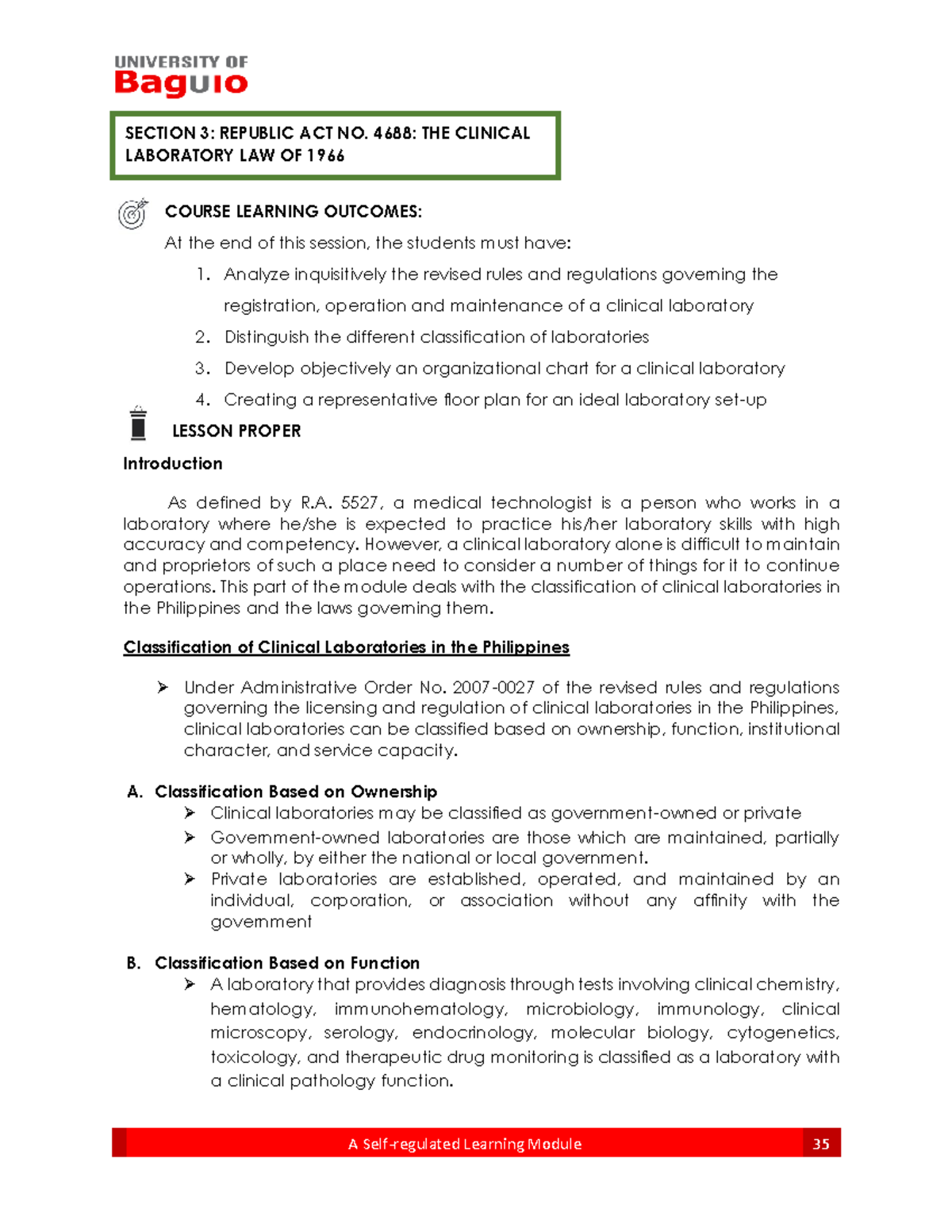 Mtlbtx 1 Lesson 3 - MedTech Laws with Bioethics Notes - COURSE LEARNING ...