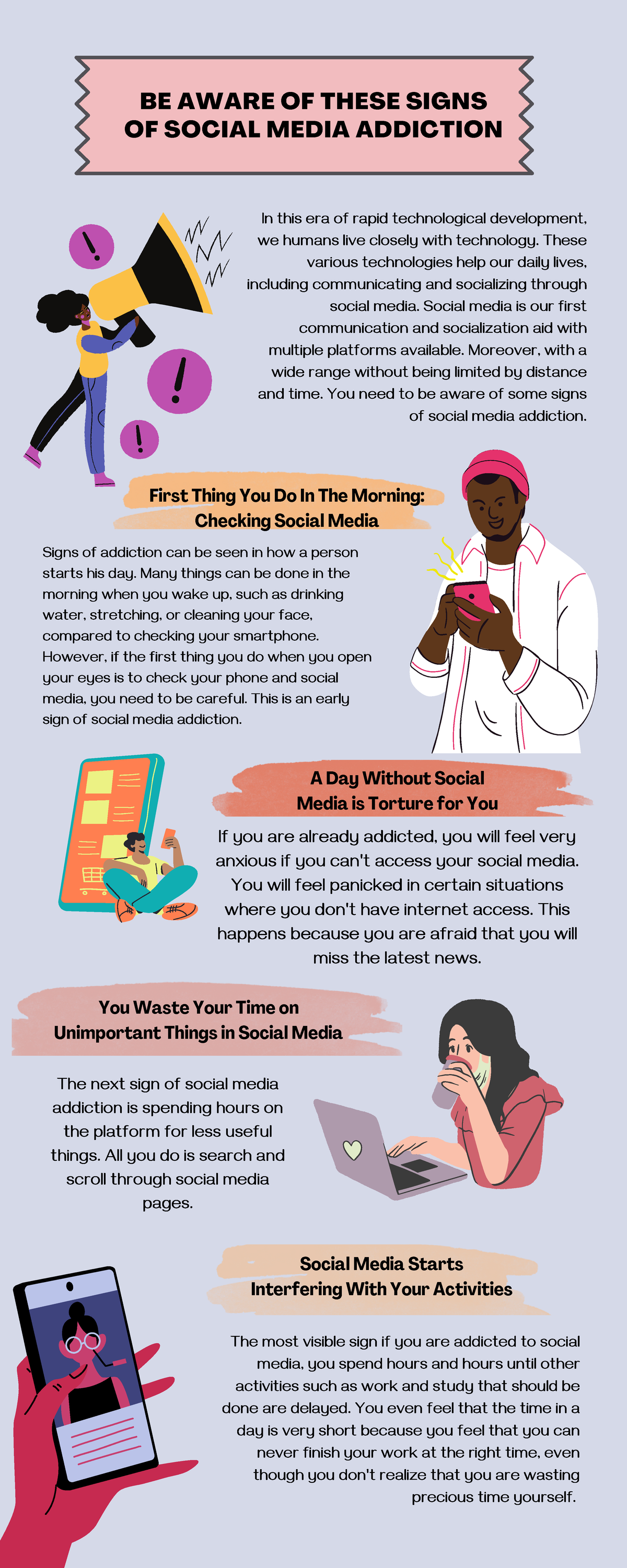Infographic Karla Cunanan - Social Media Starts Interfering With Your ...