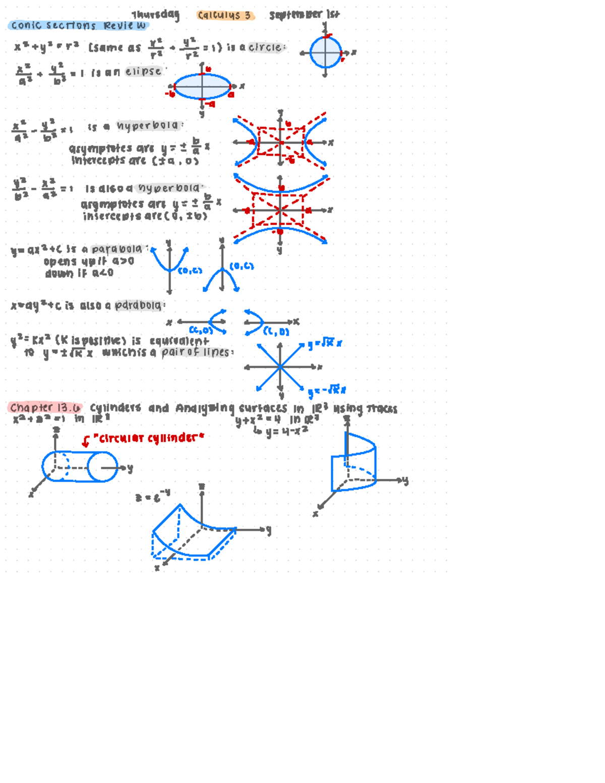 Calc 3 09.01.22 - MATH 273 - Studocu