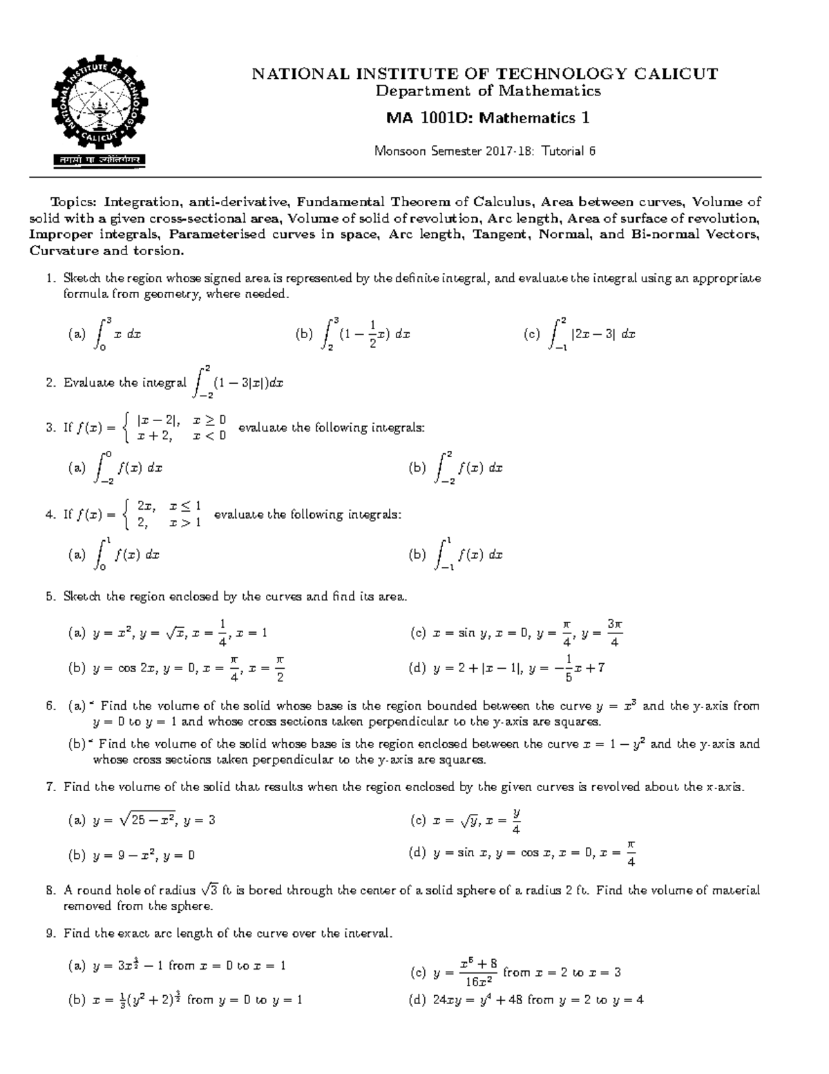 Maths Tutorial 6 - Engineering mathematics is a branch of applied ...