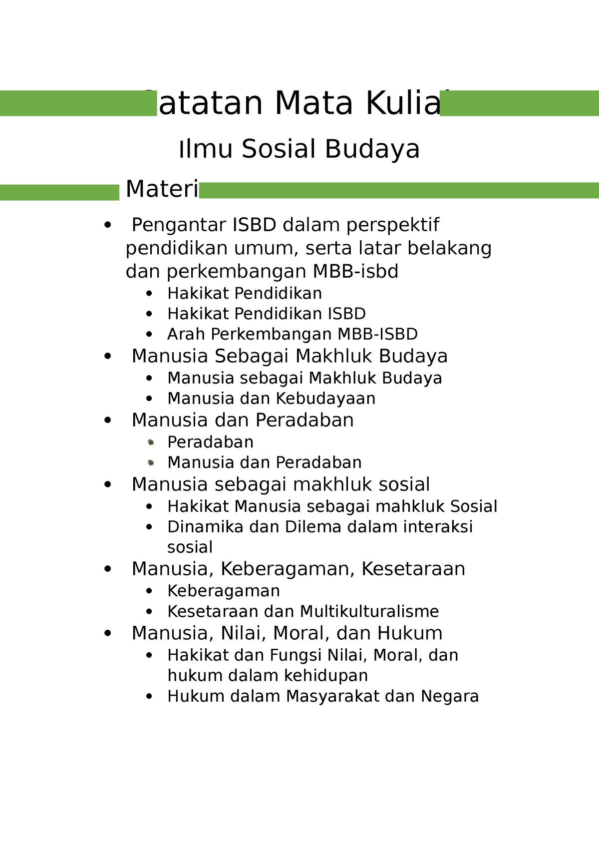 Catatan ISBD - About ISBD - Catatan Mata Kuliah Ilmu Sosial Budaya ...