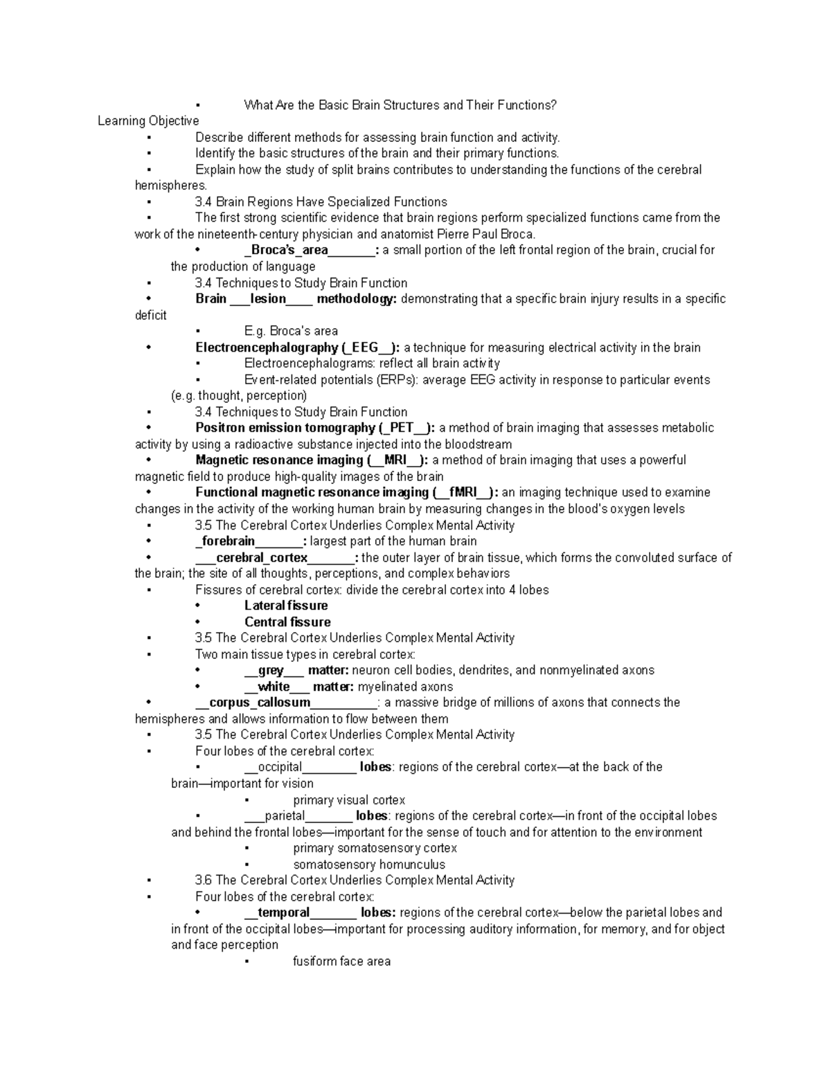 PSY Ch. 3 Pt. 2 - These Are Notes For General Psychology Chapter 3 Part ...