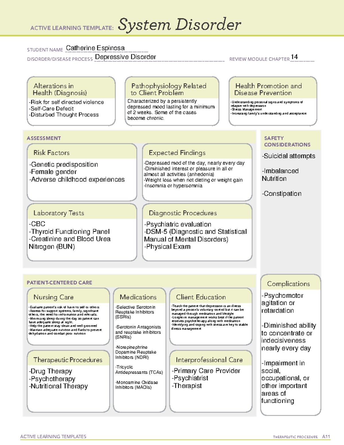 depressive-disorder-concept-map-student-name