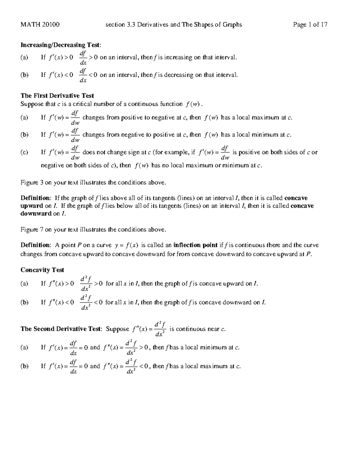 Ch3sec3-examples - Examples and Summary - MATH 20100 section 3 ...