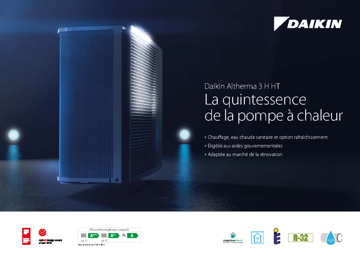 Notice Daikin Altherma 3
