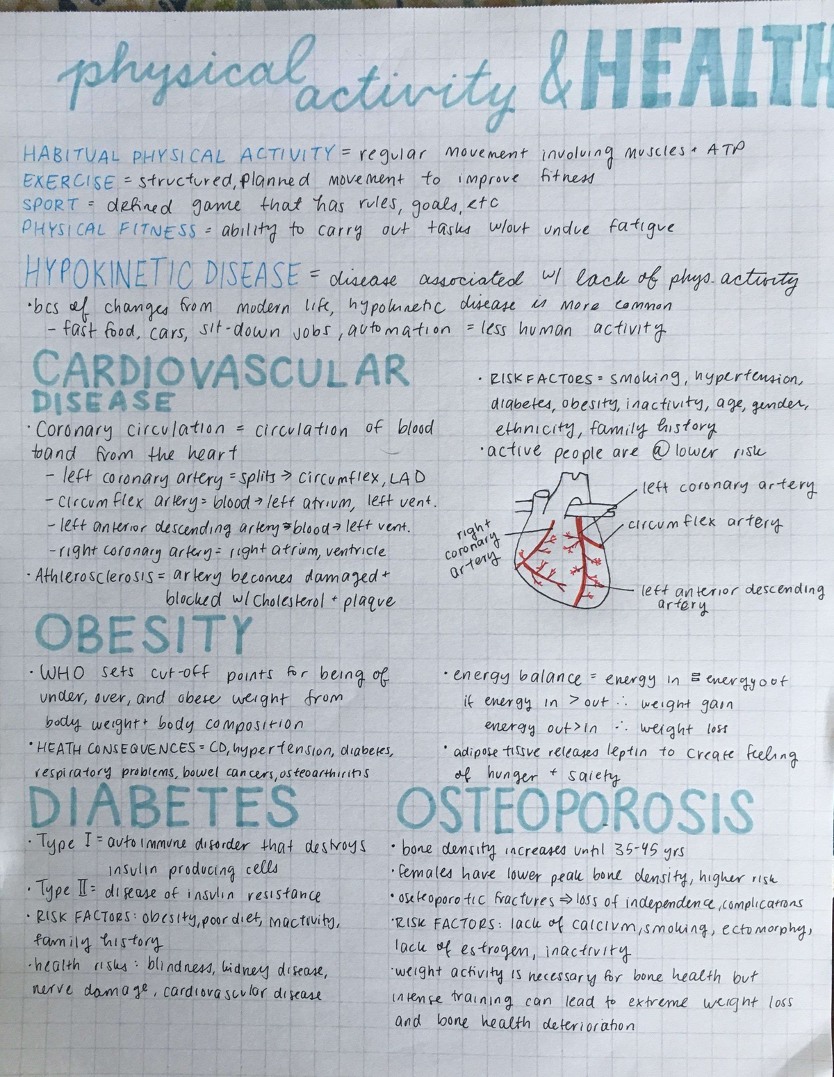 Physical Science 7 - Study material/practice notes - physical activity ...