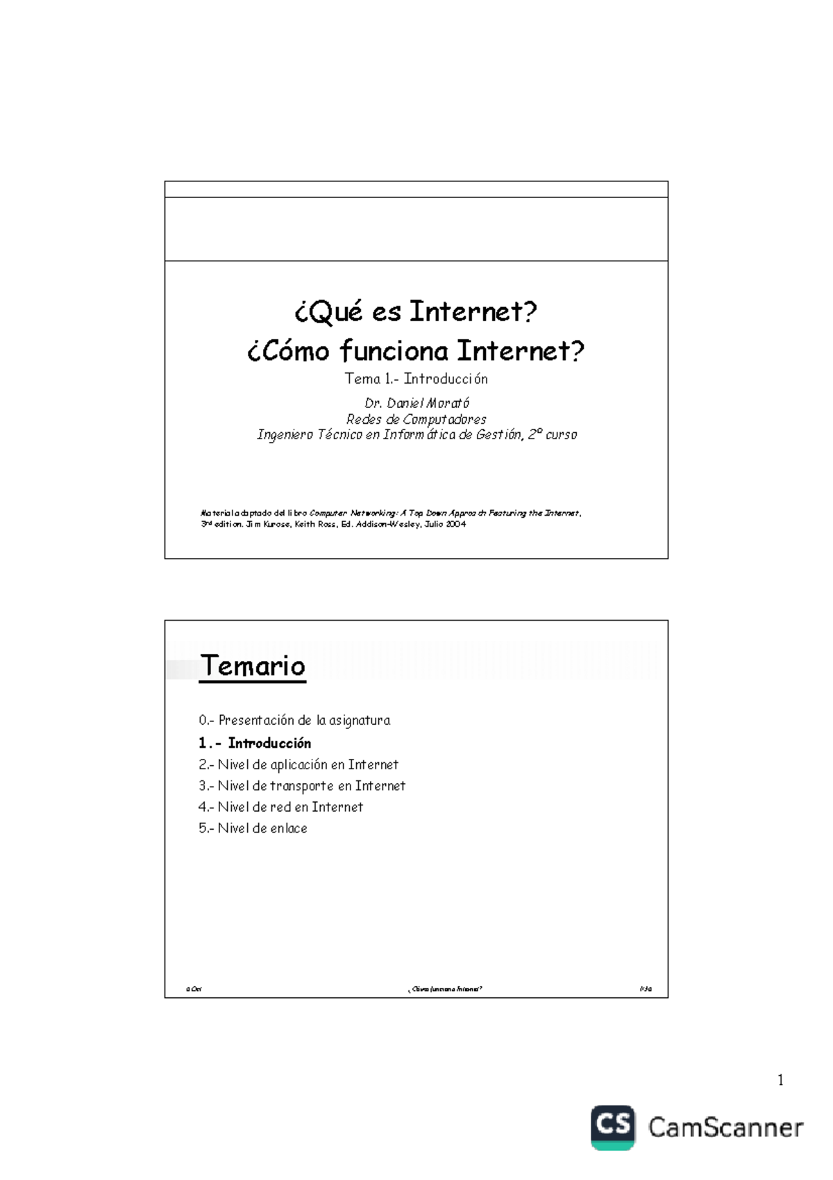 Clase 3y4-Que Es Internet - Material adaptado del libro Computer ...