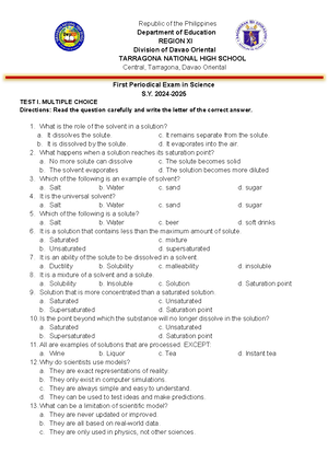 Filipino Deped Corner Digitals - Instructions Answer all the questions ...
