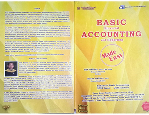 Chapter 2 - Basic Financial Accounting &Reporting - Basic Financial ...