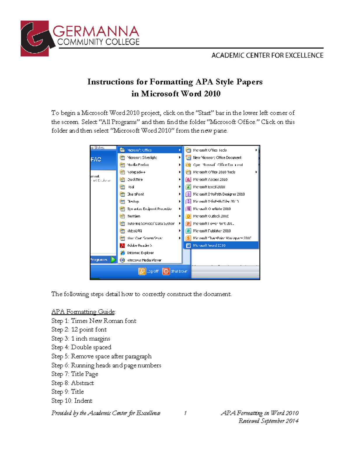 apa-formatting-in-word-2010-provided-by-the-academic-center-for