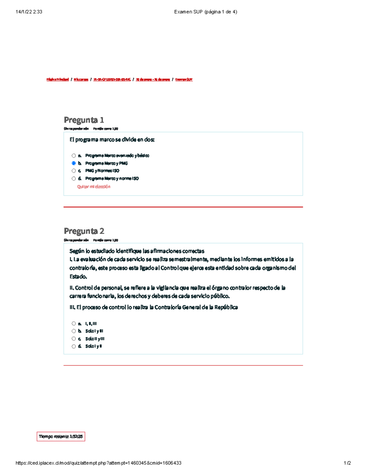 Examen SUP Conta Pública - Ced.iplacex/mod/quiz/attempt.php?attempt ...