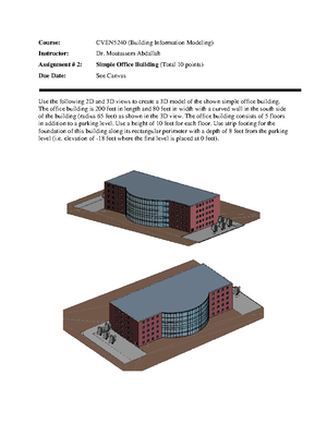 History of BIM - lecture notes - Background and History of BIM BDS ...